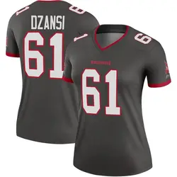 Nike Silas Dzansi Tampa Bay Buccaneers Legend Pewter Alternate Jersey - Women's