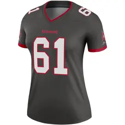 Nike Silas Dzansi Tampa Bay Buccaneers Legend Pewter Alternate Jersey - Women's