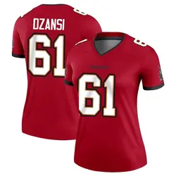 Nike Silas Dzansi Tampa Bay Buccaneers Legend Red Jersey - Women's