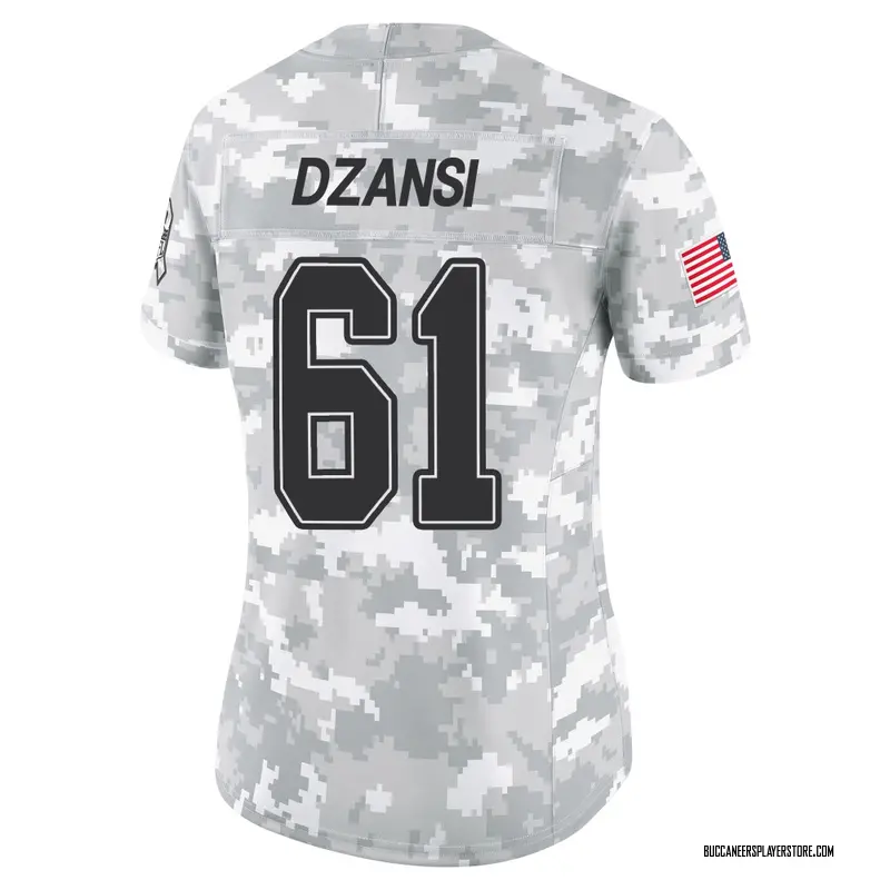 Nike Silas Dzansi Tampa Bay Buccaneers Limited Arctic Camo 2024 Salute to Service Jersey - Women's