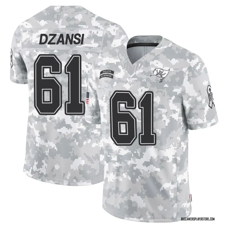 Nike Silas Dzansi Tampa Bay Buccaneers Limited Arctic Camo 2024 Salute to Service Jersey - Youth
