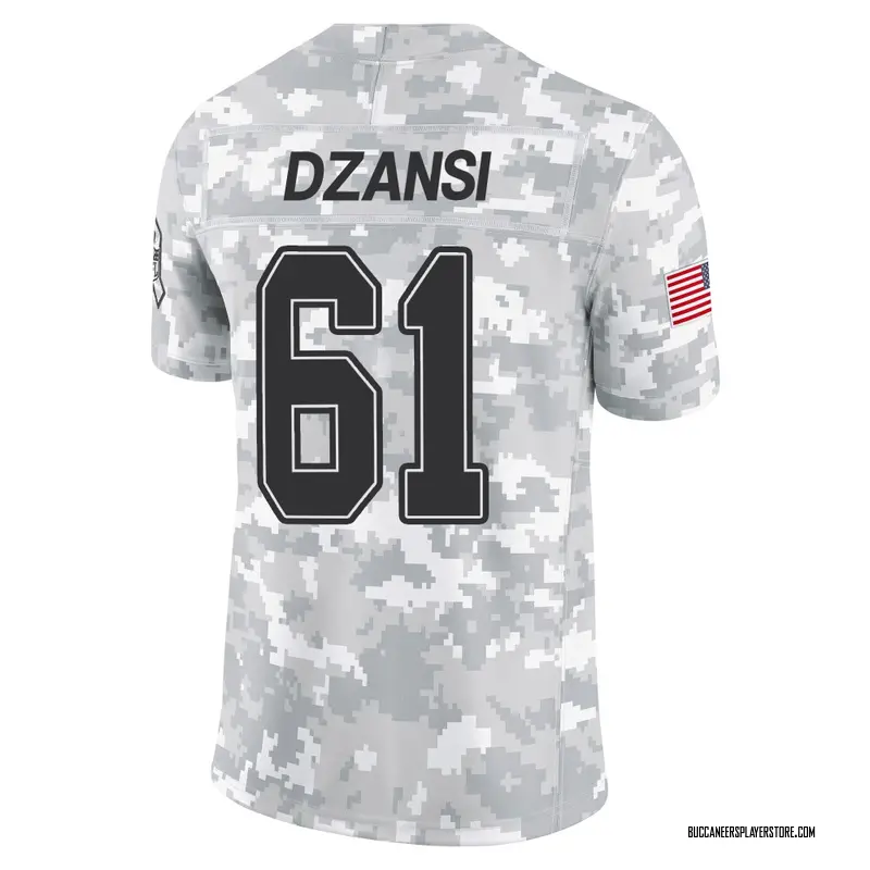 Nike Silas Dzansi Tampa Bay Buccaneers Limited Arctic Camo 2024 Salute to Service Jersey - Youth