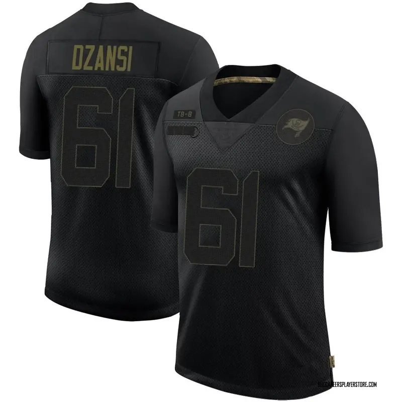 Nike Silas Dzansi Tampa Bay Buccaneers Limited Black 2020 Salute To Service Jersey - Men's