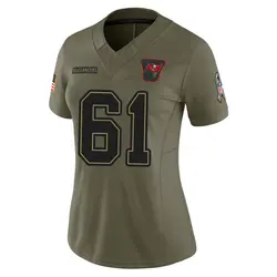 Nike Silas Dzansi Tampa Bay Buccaneers Limited Olive 2025 Salute to Service Jersey - Women's