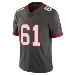 Nike Silas Dzansi Tampa Bay Buccaneers Limited Pewter Alternate Vapor Jersey - Men's