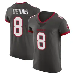 Nike SirVocea Dennis Tampa Bay Buccaneers Elite Pewter Alternate Vapor Jersey - Men's