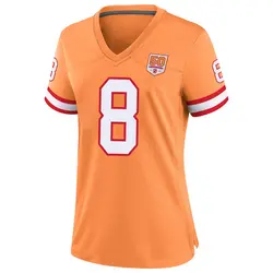 Nike SirVocea Dennis Tampa Bay Buccaneers Game Cream sicle 50th Season Jersey - Women's