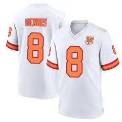 Nike SirVocea Dennis Tampa Bay Buccaneers Game White '76 50th Season Jersey - Youth