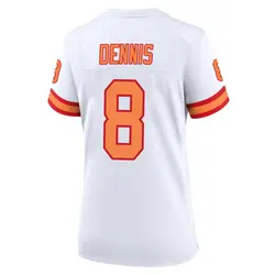 Nike SirVocea Dennis Tampa Bay Buccaneers Game White '76 Jersey - Women's