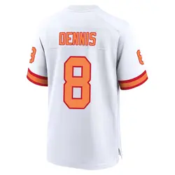 Nike SirVocea Dennis Tampa Bay Buccaneers Game White '76 Jersey - Youth