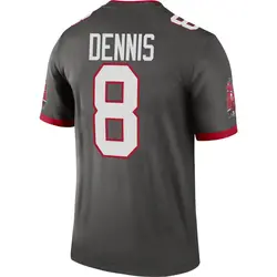 Nike SirVocea Dennis Tampa Bay Buccaneers Legend Pewter Alternate Jersey - Men's