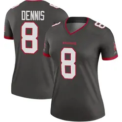 Nike SirVocea Dennis Tampa Bay Buccaneers Legend Pewter Alternate Jersey - Women's