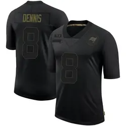 Nike SirVocea Dennis Tampa Bay Buccaneers Limited Black 2020 Salute To Service Jersey - Men's