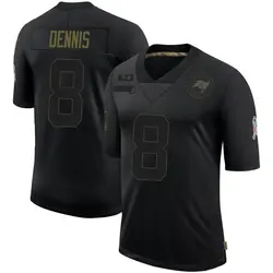 Nike SirVocea Dennis Tampa Bay Buccaneers Limited Black 2020 Salute To Service Jersey - Youth