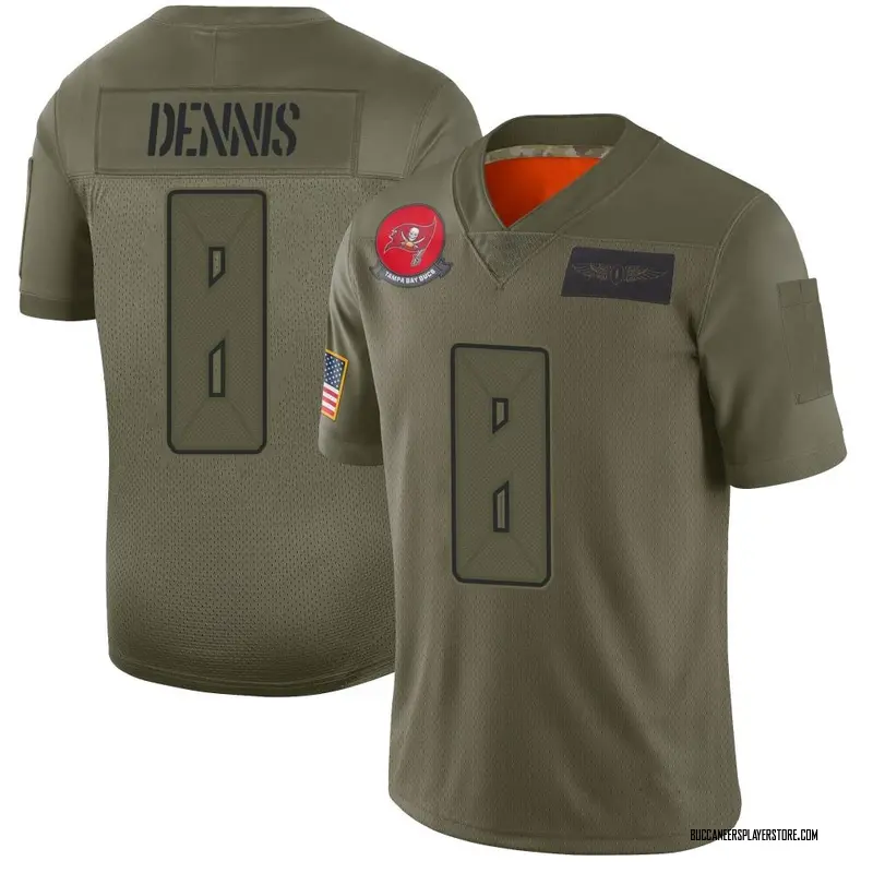 Nike SirVocea Dennis Tampa Bay Buccaneers Limited Camo 2019 Salute to Service Jersey - Youth