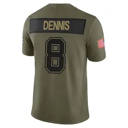 Nike SirVocea Dennis Tampa Bay Buccaneers Limited Olive 2025 Salute to Service Jersey - Youth