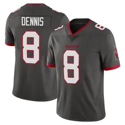 Nike SirVocea Dennis Tampa Bay Buccaneers Limited Pewter Alternate Vapor Jersey - Men's