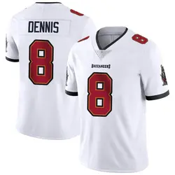 Nike SirVocea Dennis Tampa Bay Buccaneers Limited White Vapor Untouchable Jersey - Youth