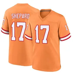 Nike Sterling Shepard Tampa Bay Buccaneers Game Orange Throwback Jersey - Youth