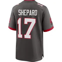 Nike Sterling Shepard Tampa Bay Buccaneers Game Pewter Alternate Jersey - Youth