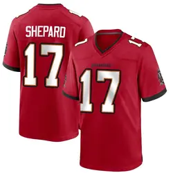 Nike Sterling Shepard Tampa Bay Buccaneers Game Red Team Color Jersey - Youth