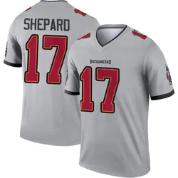 Nike Sterling Shepard Tampa Bay Buccaneers Legend Gray Inverted Jersey - Youth