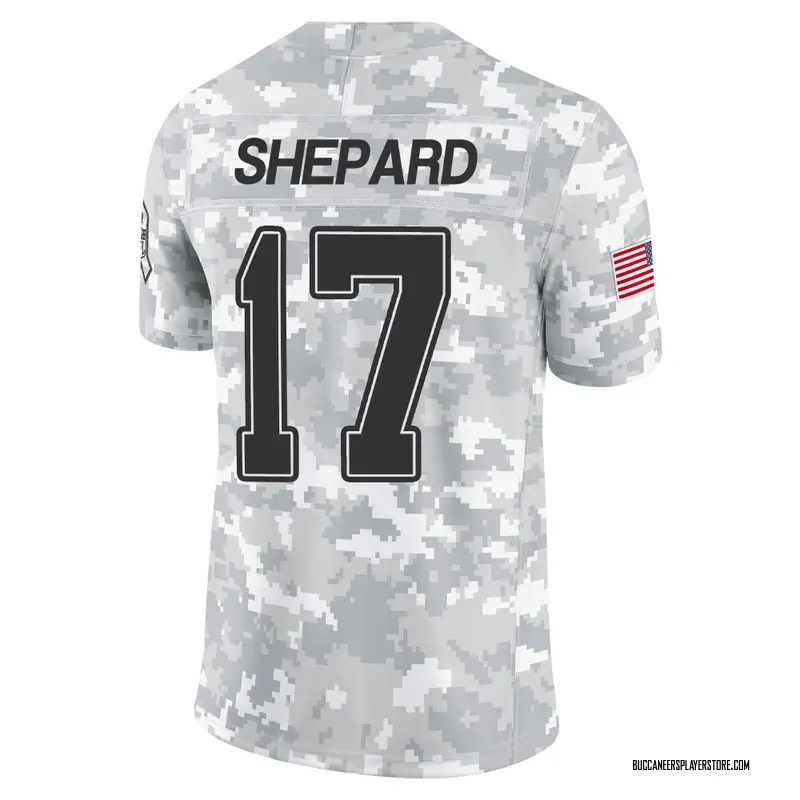 Nike Sterling Shepard Tampa Bay Buccaneers Limited Arctic Camo 2024 Salute to Service Jersey - Men's