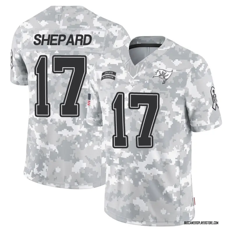Nike Sterling Shepard Tampa Bay Buccaneers Limited Arctic Camo 2024 Salute to Service Jersey - Youth