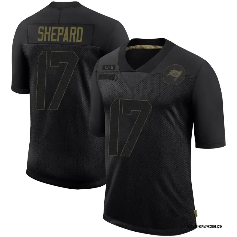 Nike Sterling Shepard Tampa Bay Buccaneers Limited Black 2020 Salute To Service Jersey - Men's