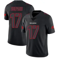 Nike Sterling Shepard Tampa Bay Buccaneers Limited Black Impact Jersey - Men's