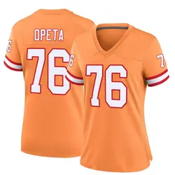 Nike Sua Opeta Tampa Bay Buccaneers Game Orange Throwback Jersey - Women's
