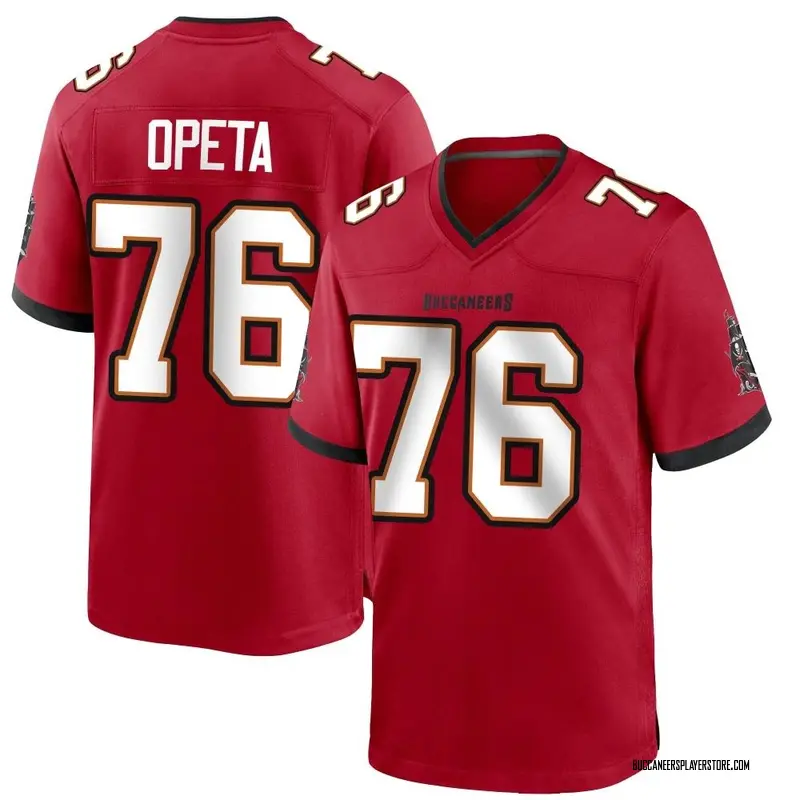 Nike Sua Opeta Tampa Bay Buccaneers Game Red Team Color Jersey - Men's