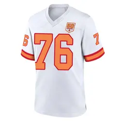 Nike Sua Opeta Tampa Bay Buccaneers Game White '76 50th Season Jersey - Youth