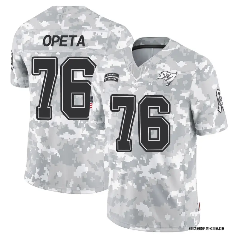 Nike Sua Opeta Tampa Bay Buccaneers Limited Arctic Camo 2024 Salute to Service Jersey - Youth