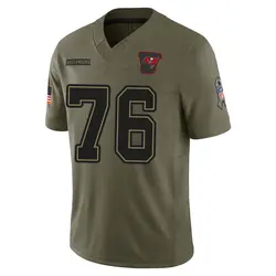 Nike Sua Opeta Tampa Bay Buccaneers Limited Olive 2025 Salute to Service Jersey - Men's