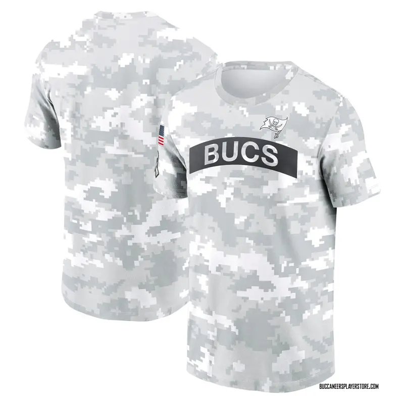 Nike Tampa Bay Buccaneers Arctic Camo 2024 Salute To Service Performance T-Shirt - Men's