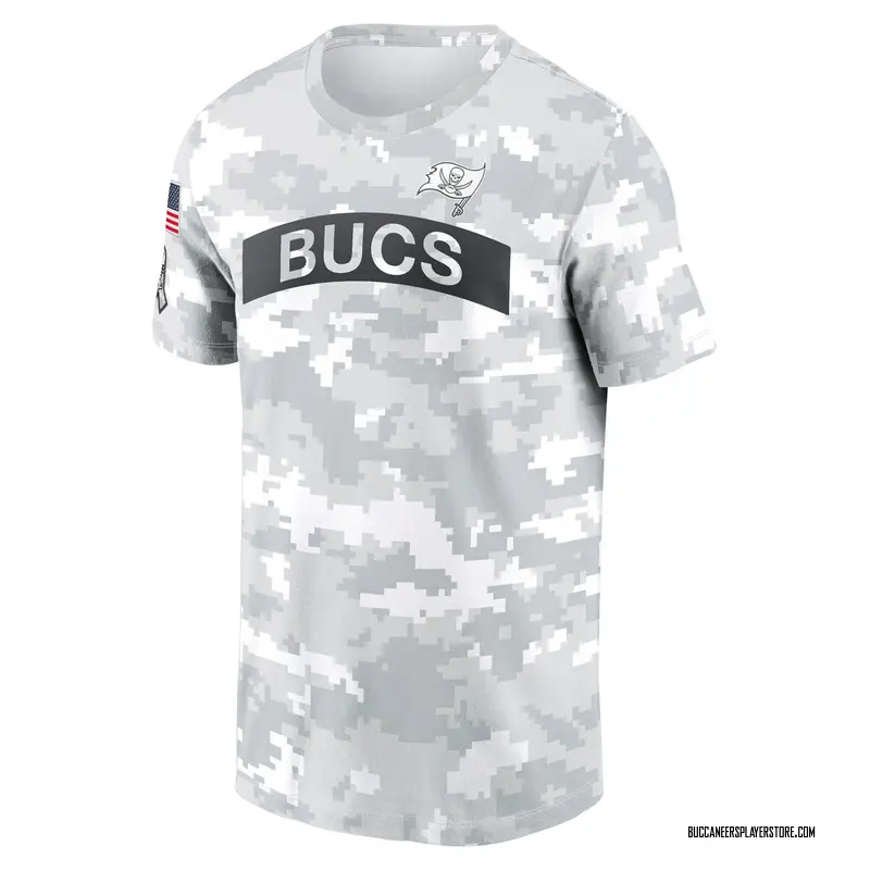 Nike Tampa Bay Buccaneers Arctic Camo 2024 Salute To Service Performance T-Shirt - Men's