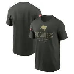Nike Tampa Bay Buccaneers Green Forest 2025 Salute to Service Sideline T-Shirt - Men's