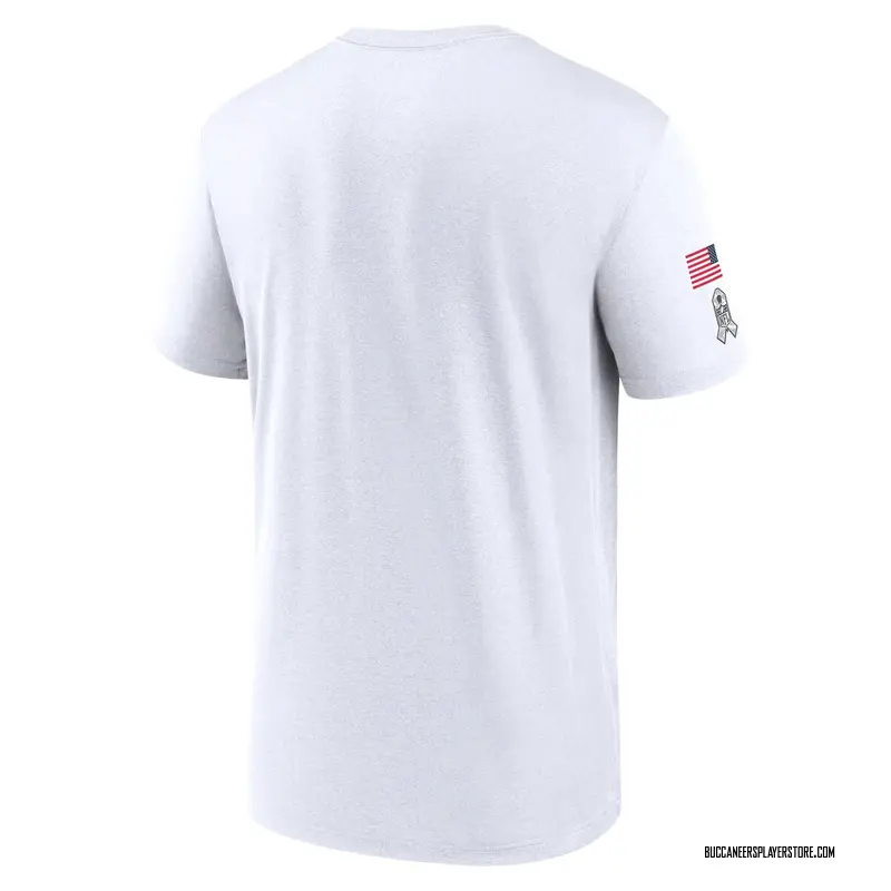 Nike Tampa Bay Buccaneers Legend White 2024 Salute To Service Performance T-Shirt - Men's