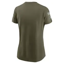 Nike Tampa Bay Buccaneers Olive 2025 Salute to Service Sideline T-Shirt - Women's