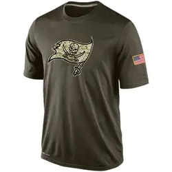 Nike Tampa Bay Buccaneers Olive Salute To Service KO Performance Dri-FIT T-Shirt - Men's