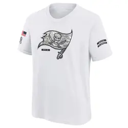 Nike Tampa Bay Buccaneers White 2024 Salute To Service T-Shirt - Youth