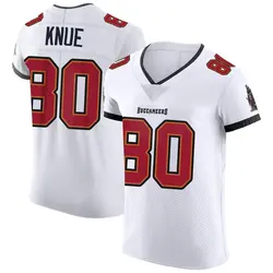 Nike Tanner Knue Tampa Bay Buccaneers Elite White Vapor Jersey - Men's