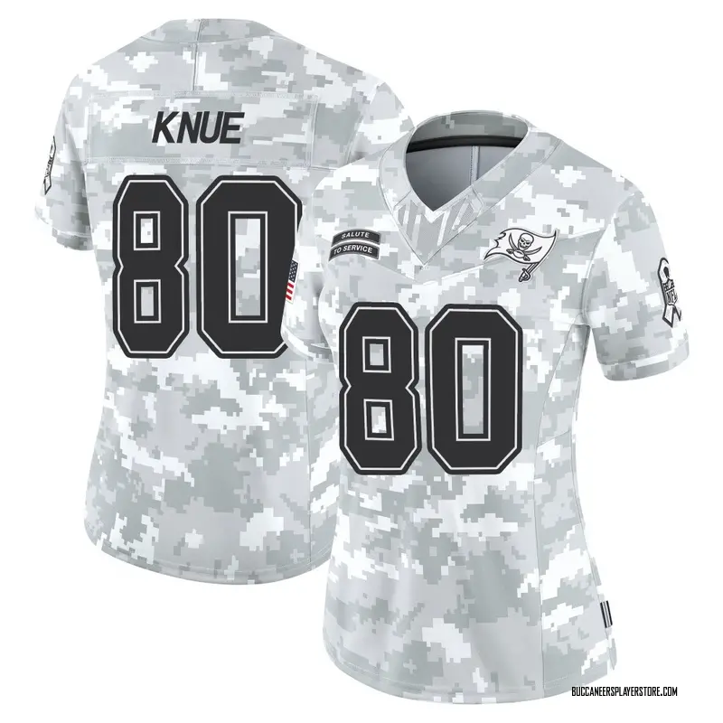 Nike Tanner Knue Tampa Bay Buccaneers Limited Arctic Camo 2024 Salute to Service Jersey - Women's