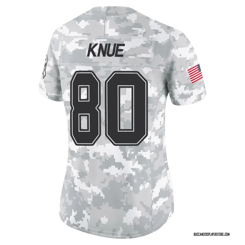 Nike Tanner Knue Tampa Bay Buccaneers Limited Arctic Camo 2024 Salute to Service Jersey - Women's
