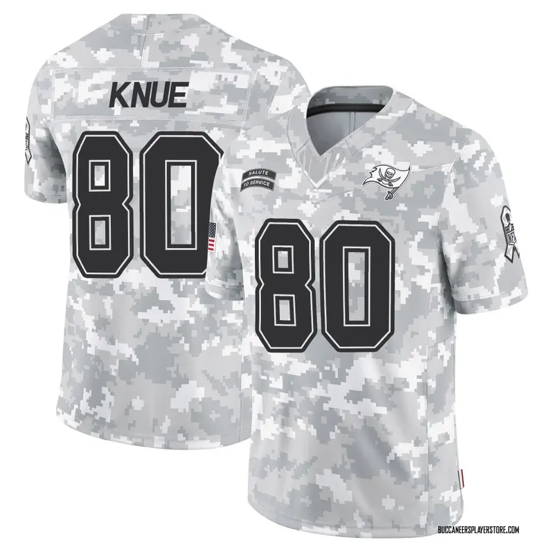 Nike Tanner Knue Tampa Bay Buccaneers Limited Arctic Camo 2024 Salute to Service Jersey - Youth