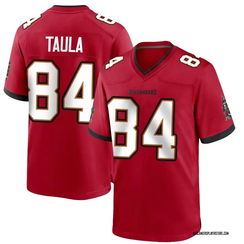 Nike Tanner Taula Tampa Bay Buccaneers Game Red Team Color Jersey - Youth