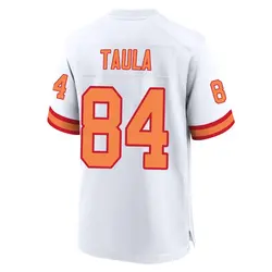 Nike Tanner Taula Tampa Bay Buccaneers Game White '76 50th Season Jersey - Men's