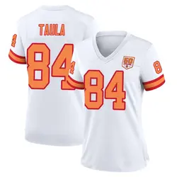 Nike Tanner Taula Tampa Bay Buccaneers Game White '76 50th Season Jersey - Women's