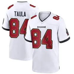 Nike Tanner Taula Tampa Bay Buccaneers Game White Jersey - Youth